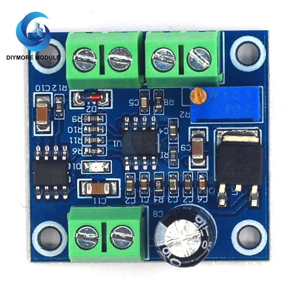 High-precision numerical control frequency to voltage module 0-1KHz frequency is converted into 0-10V voltage