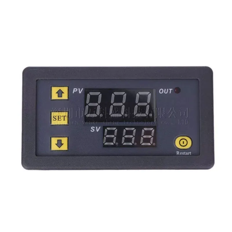 

20pcs 12v24v220v Delay Timer W3230 Infinite Cycle Delay Dual Digital Display Time Relay Module