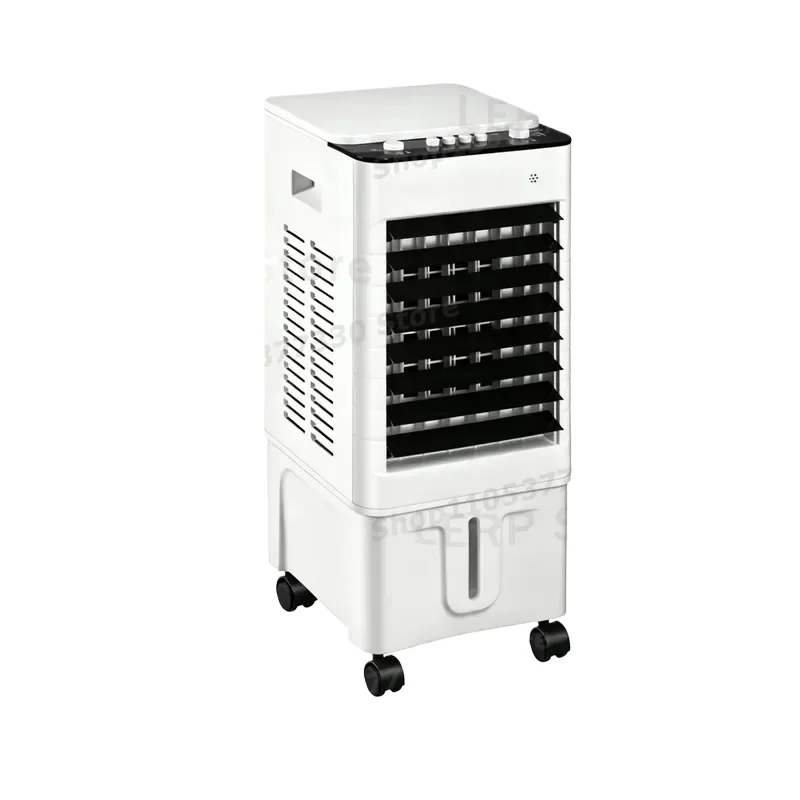 Portable Evaporative Air Cooler Energy Saving Water Cooled Fan For Home Indoor Outdoor Use Mobile Ventilation Cooling Device