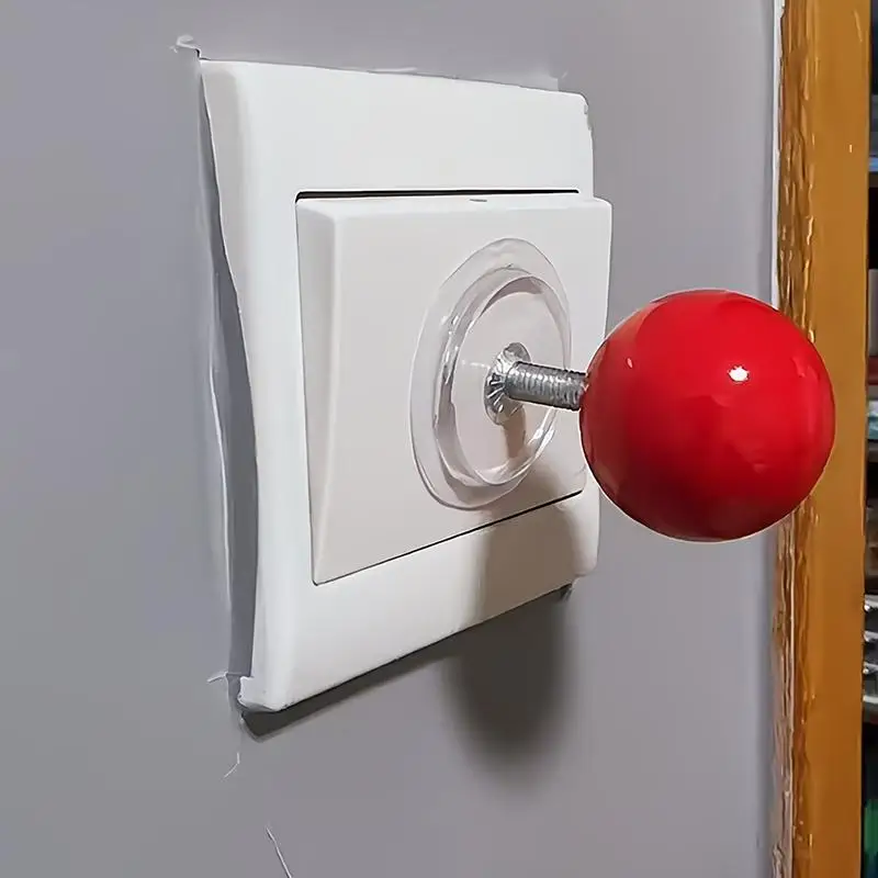 Joystick Ball Switch Sticker Ball Shaped Light Switch Extender Switch Decor Ornament Home Daily Use