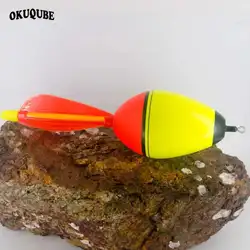 1pc Fishing Float EVA Bobber Night Fishing Floats Luminous Foam Plastic Light Stick Striking Floats For Ocean Rock Sea Fishing