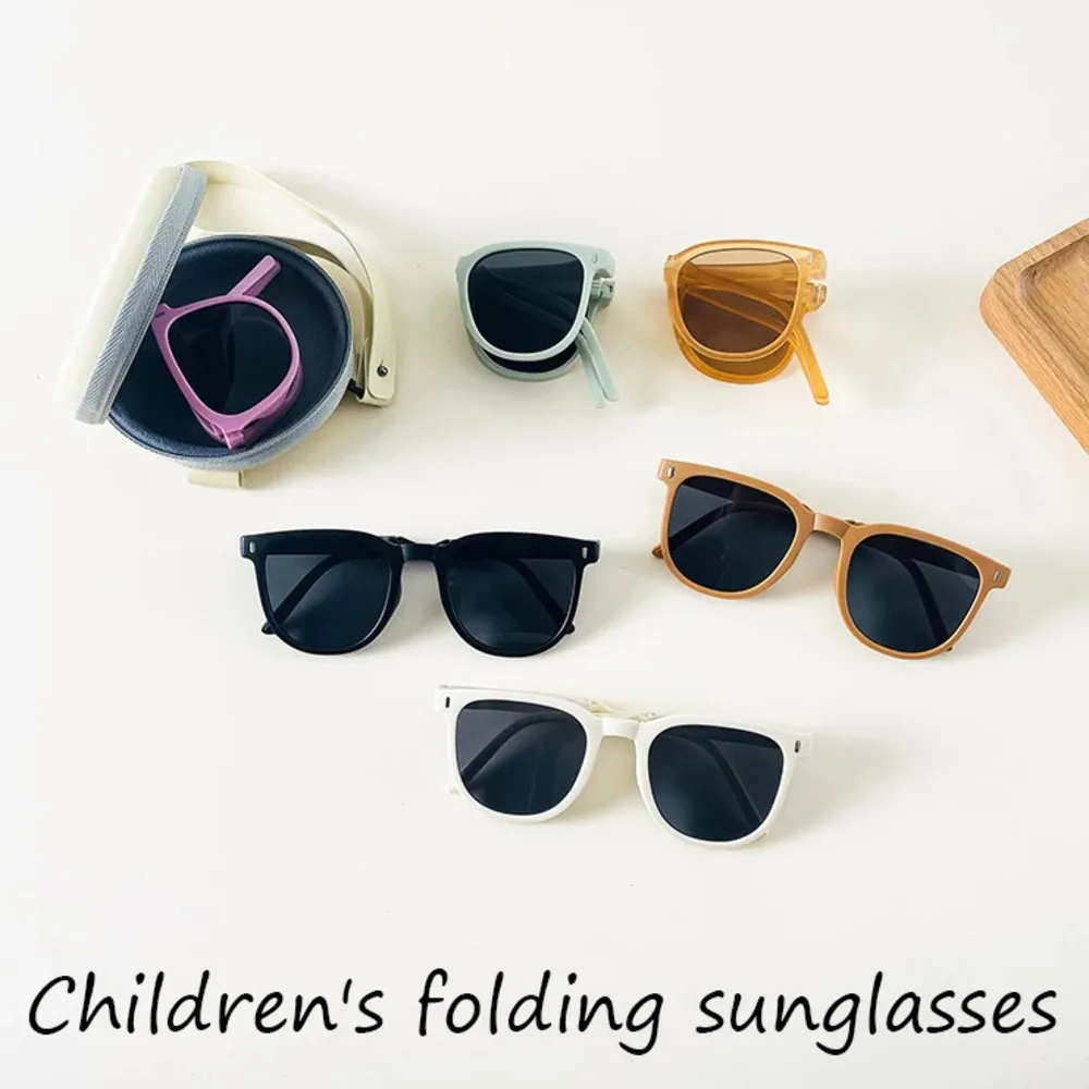نظارات شمسية للأطفال 2025، نظارات شمسية قابلة للطي للأولاد، فتيات صيفي للحماية من الأشعة فوق البنفسجية، نظارات أظافر الأرز للأطفال، مظلات شمسية #1