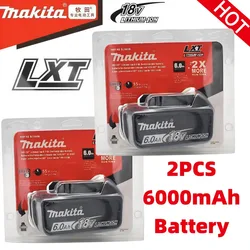 Original Makita 18V Battery 6.0Ah Rechargeable Battery for BL1830 BL1830B BL1840 BL1840B BL1850 Makita Lithium Ion Battery