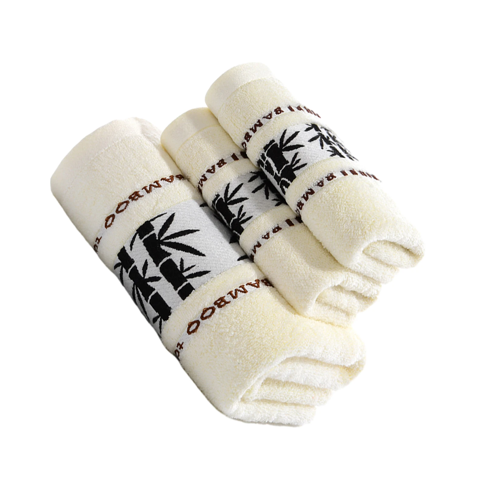 Absorbent And Eco-Friendly Home Bath Towels Set For Adults Lightweight And Portable Easy To Clean