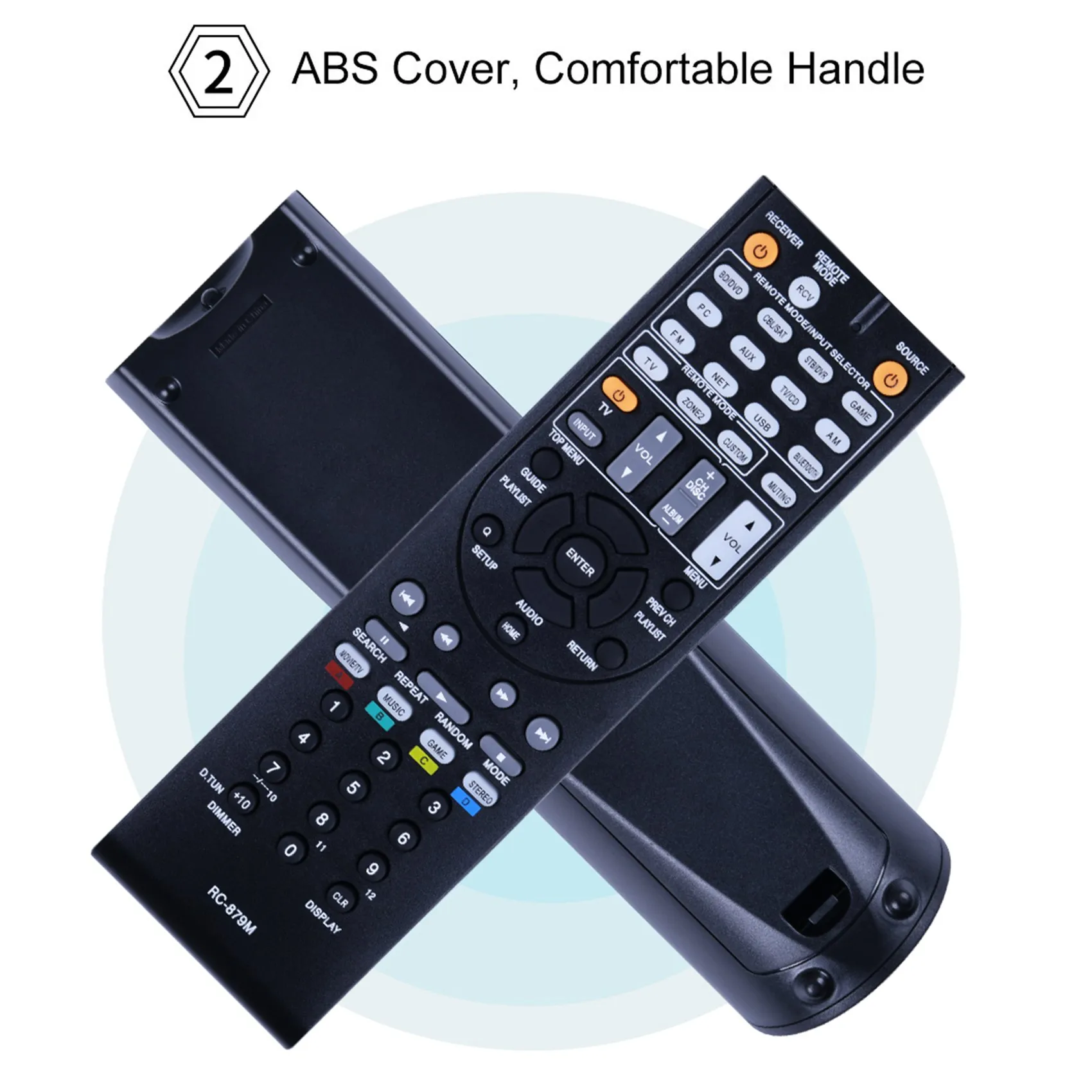 RC-879M Remote Control for Onkyo TX-NR535 TX-SR333 HT-R393 HT-S3700 Power Emplifier AV Receiver Controller Remote image 5