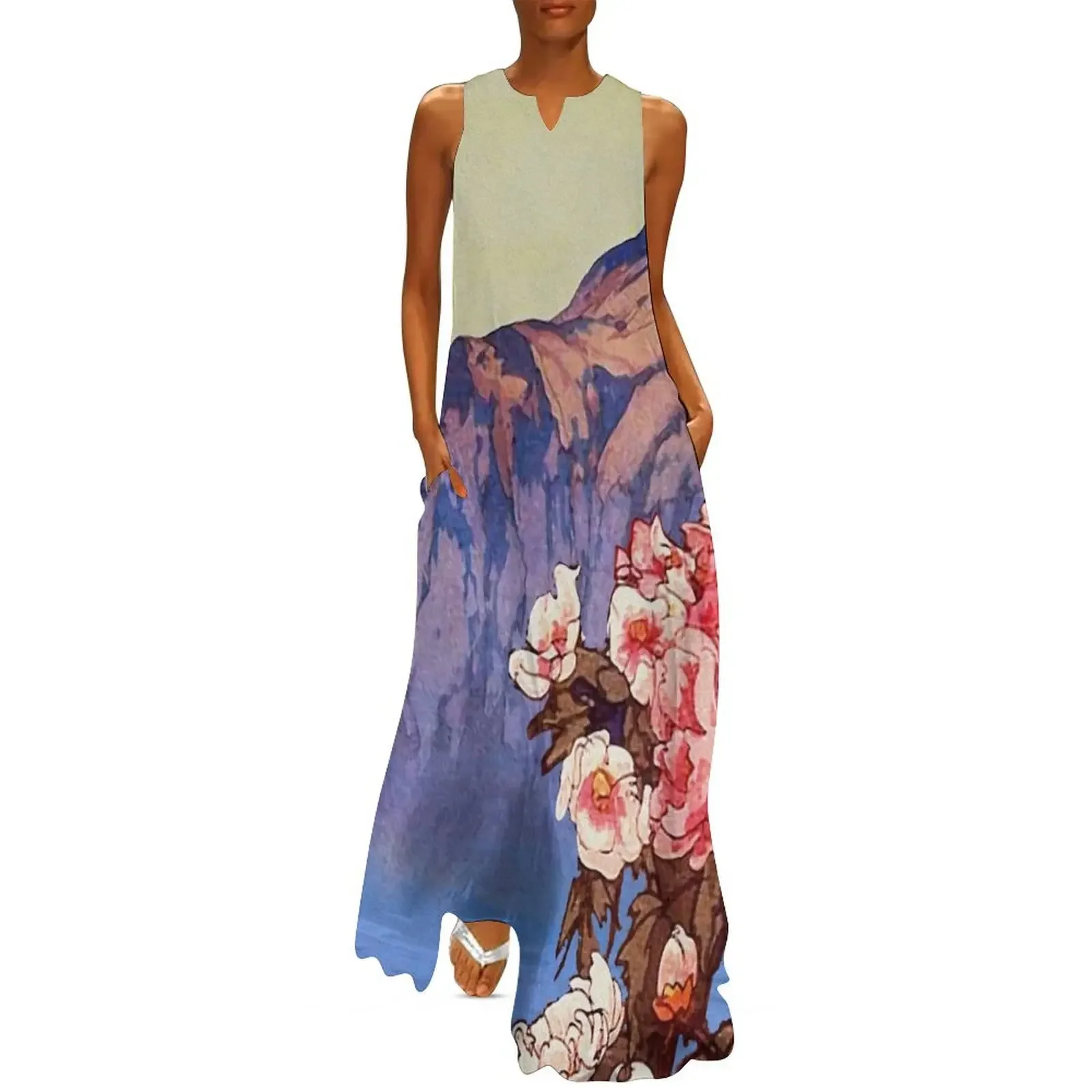 

Kanata Scents - Nature Landscape Long Dress dress for women 2025 women's clothing summer 2025 novelties Dress