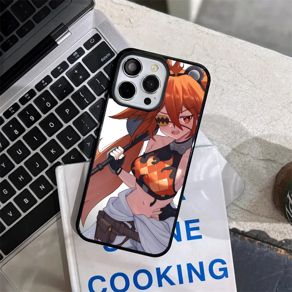 Game Anime Zenless Zone Zero Koleda Belobog Phone Case Strong Magnetic For IPhone 15 14 13 Pro Max 11 12 Mini Alex Mirror For