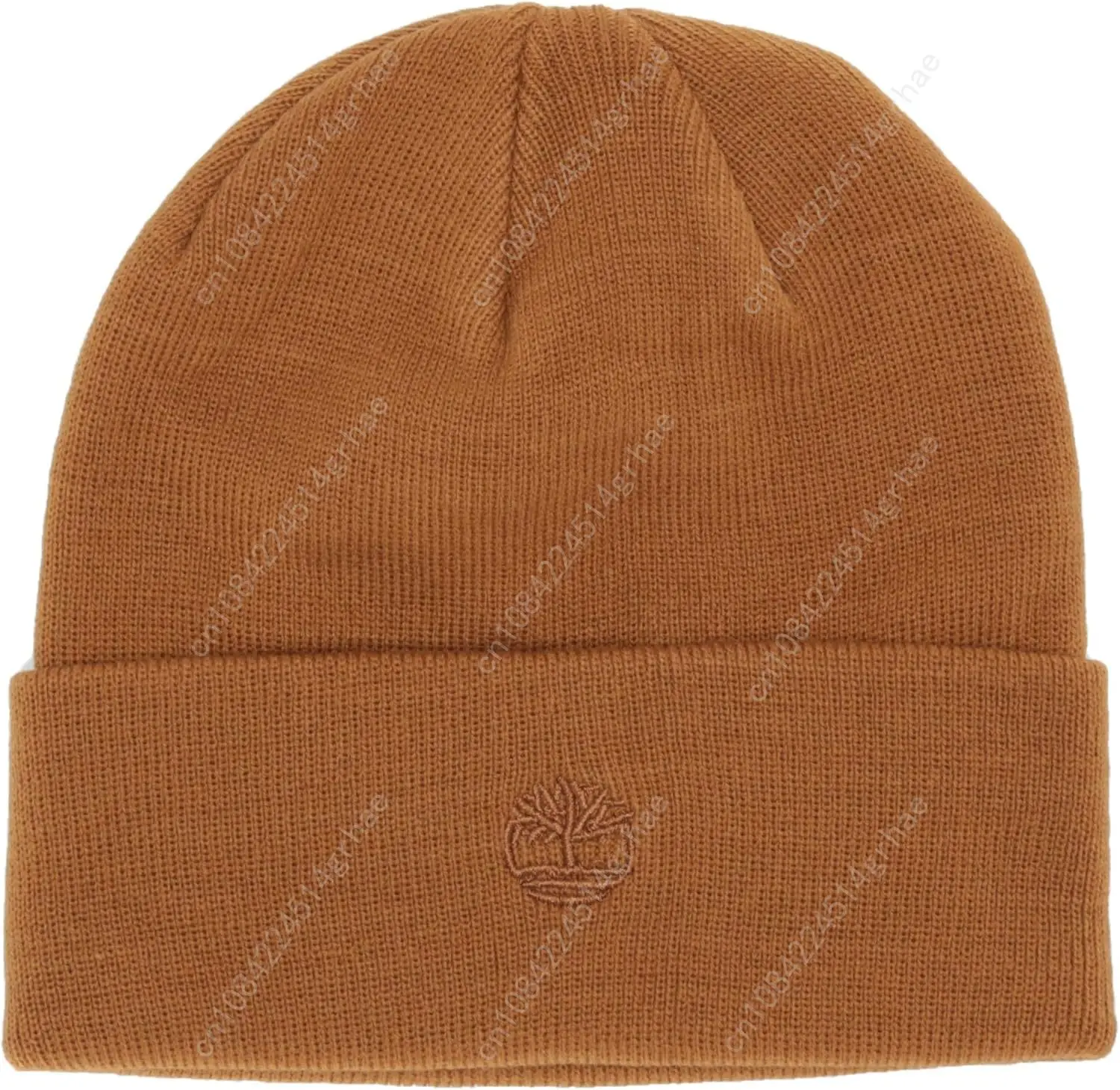 Timberland Men's Cuffed Beanie with Embroidered Logo