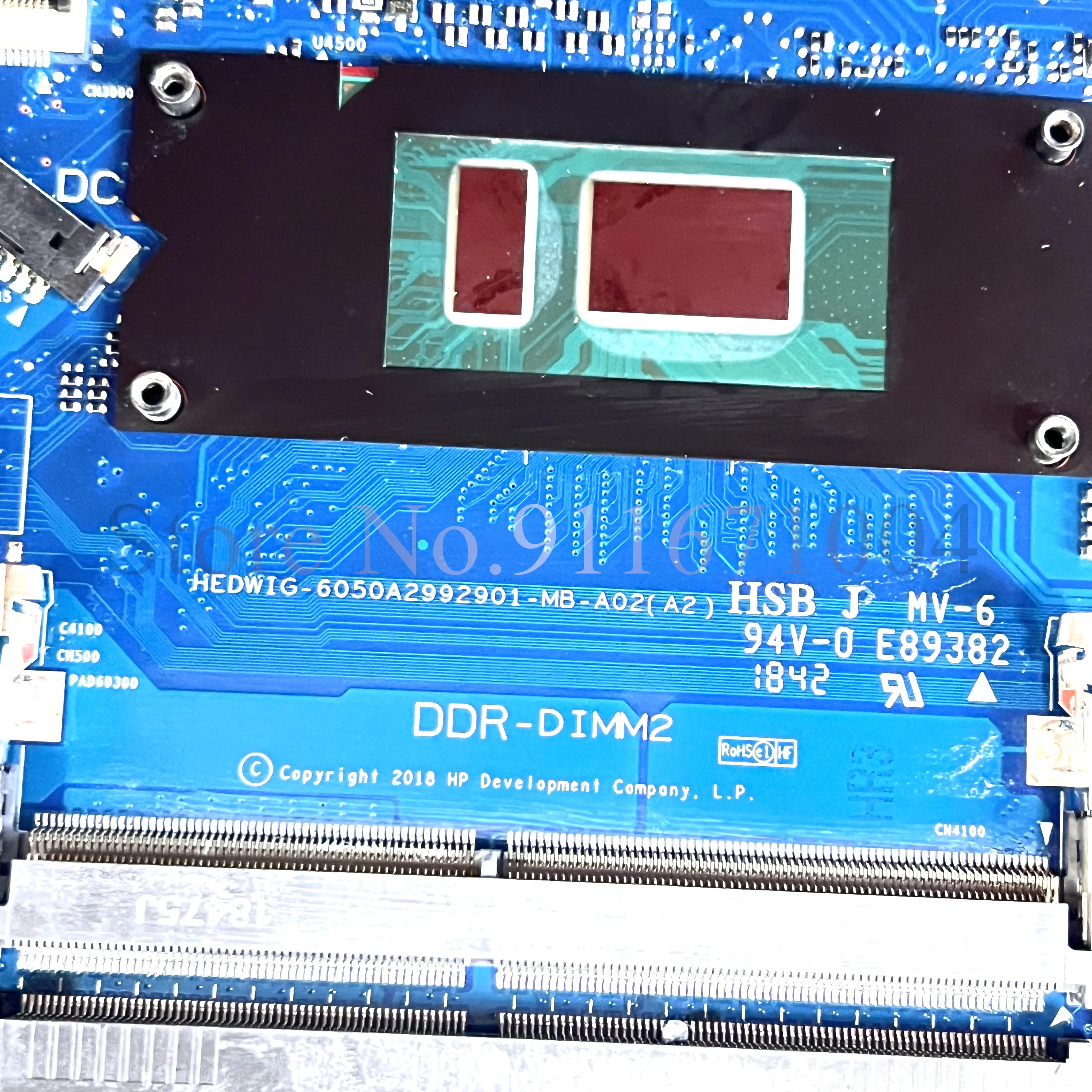 Imagem -03 - Placa-mãe Portátil para hp Pavilion L24453601 Placa-mãe com i3 i5 i7 Cpu Ddr4 Teste 100 240 g7 6050a2901-mb-a02 14-ck 14-cf 100 Testado