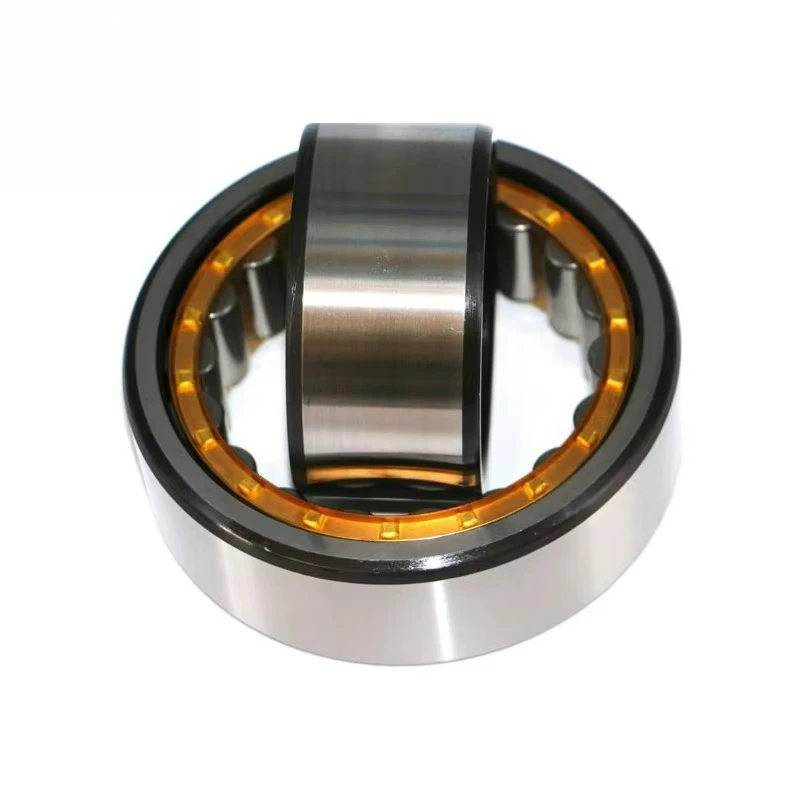 China Supplier 85*150*28mm Low Noise Brass Cage Cylindrical Roller Bearing NU217M