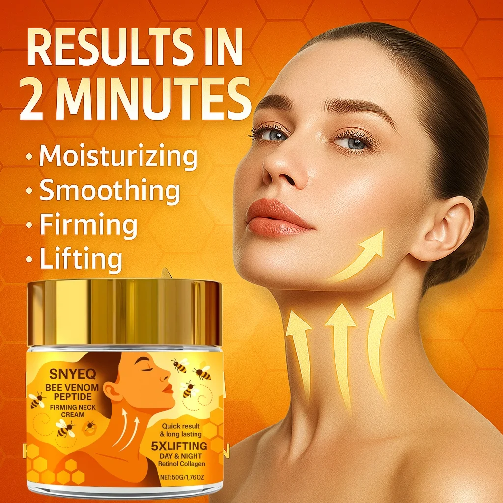 

1 шт. усовершенствованный пчелиный веном немедленно подтягивает крем для двойного подбородка и шеи, который обладает коллагеном, ретинолом, никотинамидом.