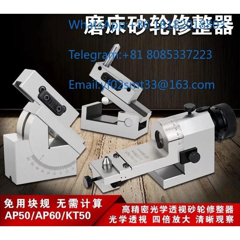 AP60 AP50 KT50 Handheld Tilt Wheel Dresser Concave Convex Radius Grinder Wheel Dressing Tool