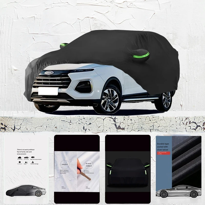 For JAC-REFINE-S3 Auto Anti snow Anti dust Anti-uv Anti peeling paint And Anti Rainwater 210t car cover Car cover protection