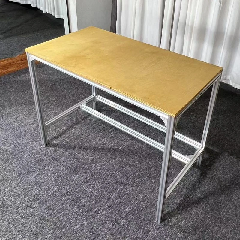

Ocean plate desk, simple office aluminum birch computer desk