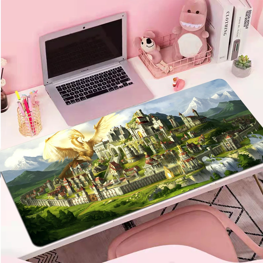 Heroes of Might and Magic 3 Mats Pc Gamer Computer Accessories Mouse Carpet Gaming Laptop Keyboard Pad Desk Mat Large Mause Pads