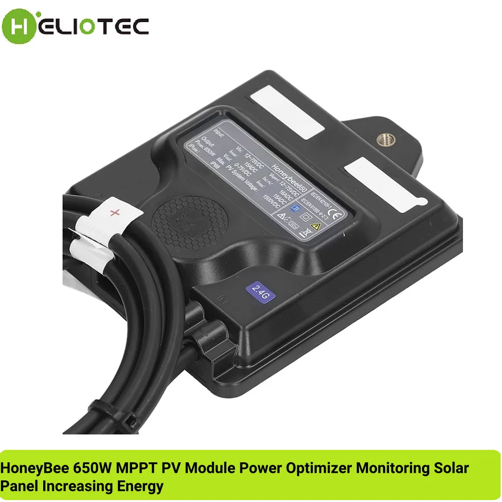 HoneyBee 650W moduł fotowoltaiczny MPPT optymalizator mocy monitorowanie panelu słonecznego zwiększająca energię