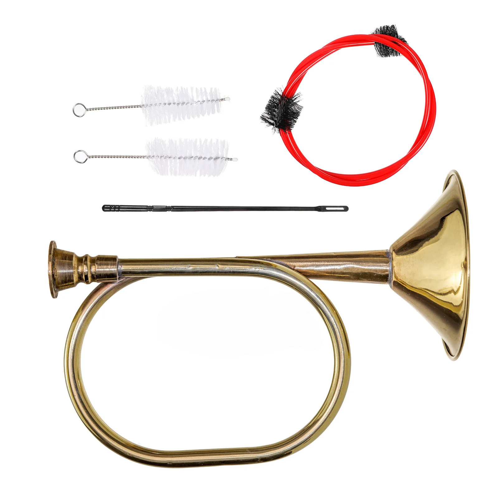 

4Pcs Cornet Cleaning Brush -Friendly Trumpet Maintenance Tool Mouthpiece Cleaner Snake Brush Cornet Maintenance Tool
