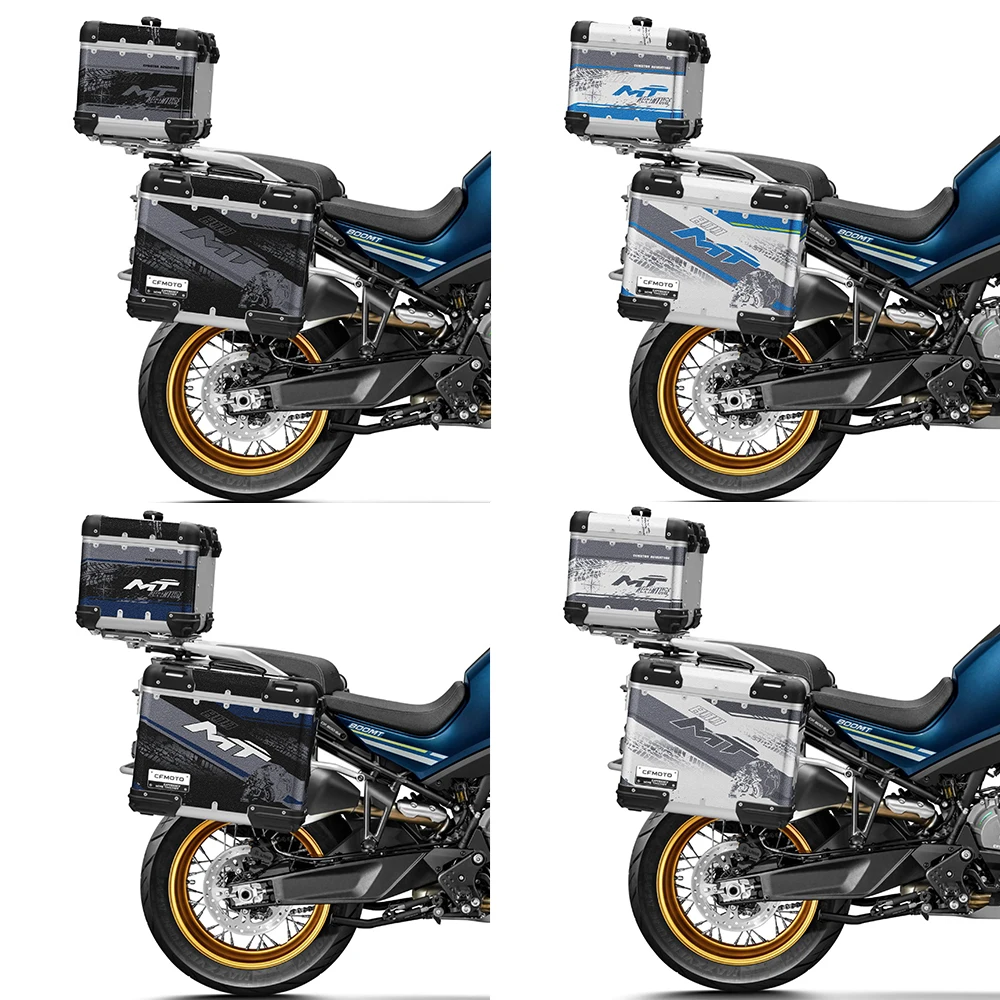 Aluminum Luggage Sticker Protection Kit Decal Accessory For CF Moto 800MT Explore 800MT Limited Edition 800mt sticker