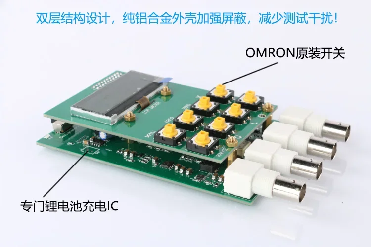 Upgraded Teacher Xu Digital Bridge LCR Bridge Tester Resistance, Inductance and Capacitance ESR Test Finished Product