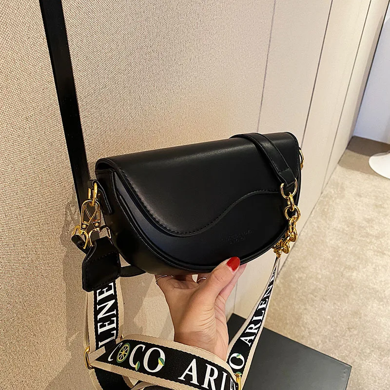 Famous brand design bags for women 2023 new luxury bolso replica Fashion Retro Handbag Female Shoulder Bag chain Saddle bag