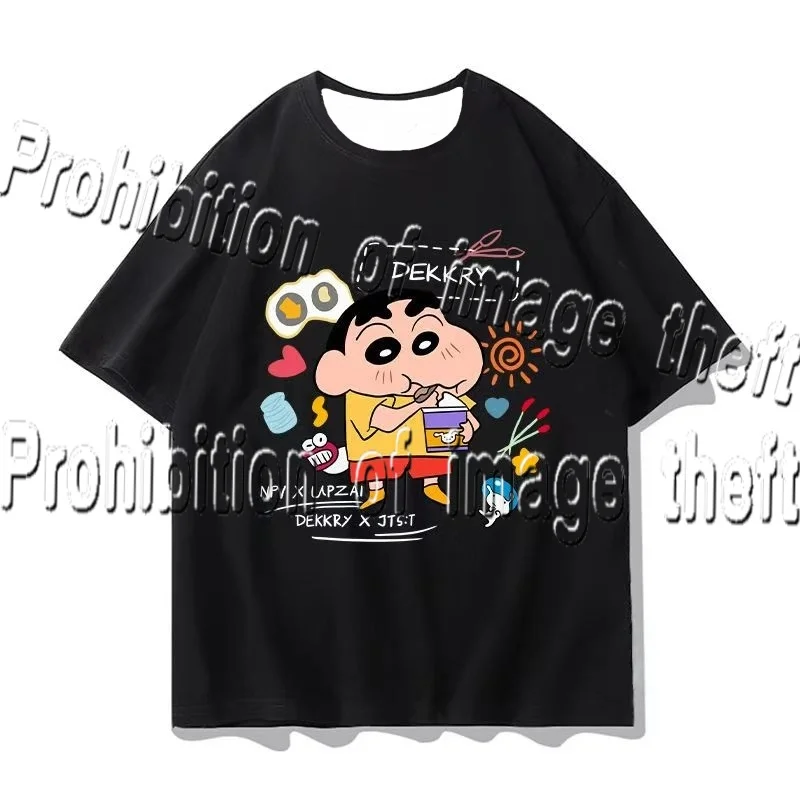 

Маленькая новая японская футболка с карандашом для мужчин и женщин, такая же летняя анимация, аниме, повседневная модная быстросохнущая рубашка с короткими рукавами