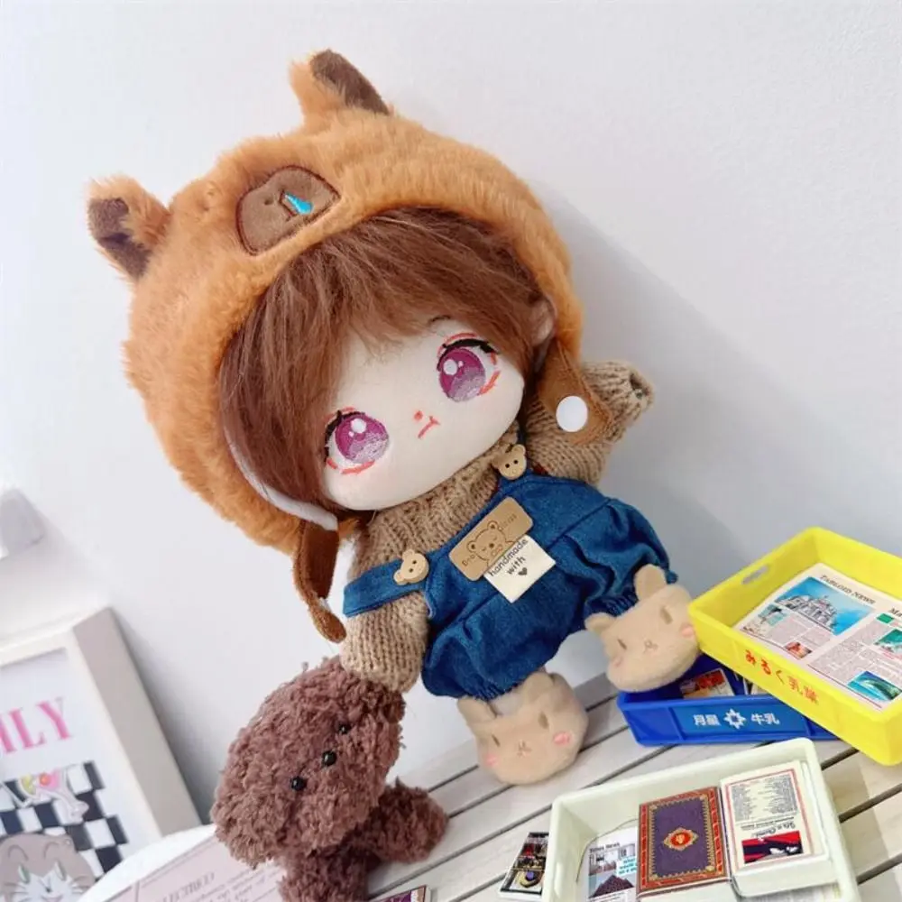 20cm Doll Clothes Toy Head Cover Sweater Cotton Doll Clothes Doll Cloth Accessories Capybara No Attributes Dolls Clothes