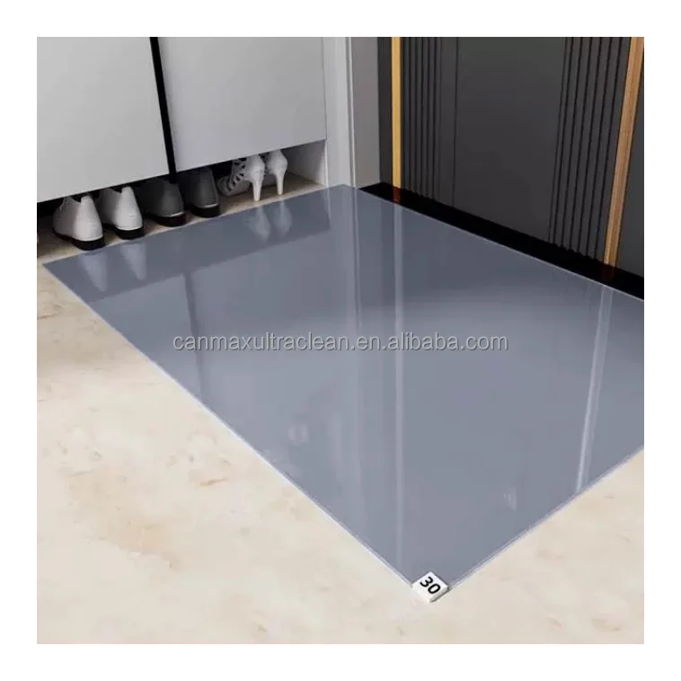 

5PCS Wholesale Industrial PE Disposable Tear Floor-mounted Dust-removing Cleanroom Household Sticky Mat Pad For Shoe Dust