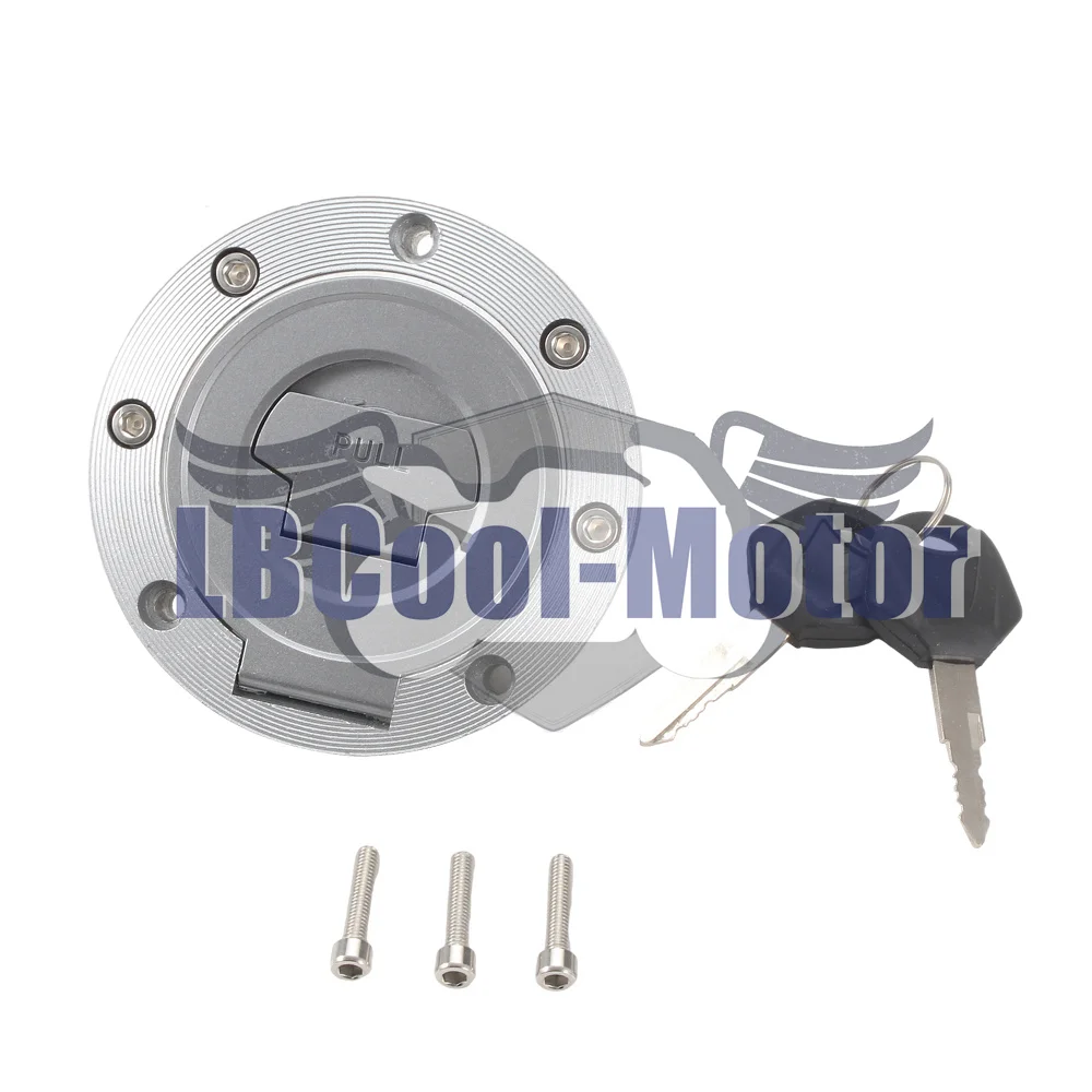Fuel Tank Gas Cap Cover Key Set For YAMAHA FZS1000 2001-2005 FZS600 FAZER 2002-2003 BT1100 Bulldog 2005-2006 5JJ-24602-00-00
