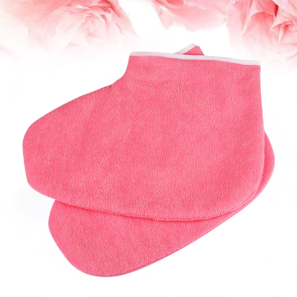 

1Pair Wax Foot Covers Paraffin Therapy Foot Cover Moisturizing Therapy Gloves Easy to Use for Paraffin Wax Treatment Salon Home