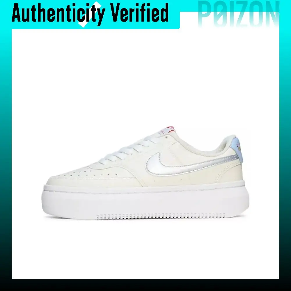 Nike Court Vision Alta Skate Shoes Women's Low-top White DV2176-001