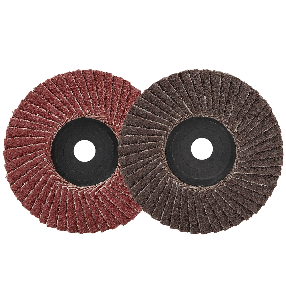 1 pz 3 pollici disco lamellare piatto mola tampone di lucidatura Dremel 80/60 grana smerigliatrice angolare lucidatura abrasiva accessori per utensili rotanti