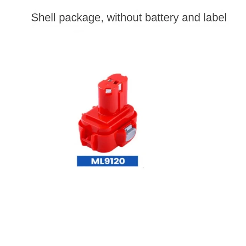 -ESTR ML9120 Battery Plastic Case Replacement Parts For  9.6V 192019-4 192534-A 9100,9100A 9101 9101A 9102 Ni-CD Ni-MH Bat