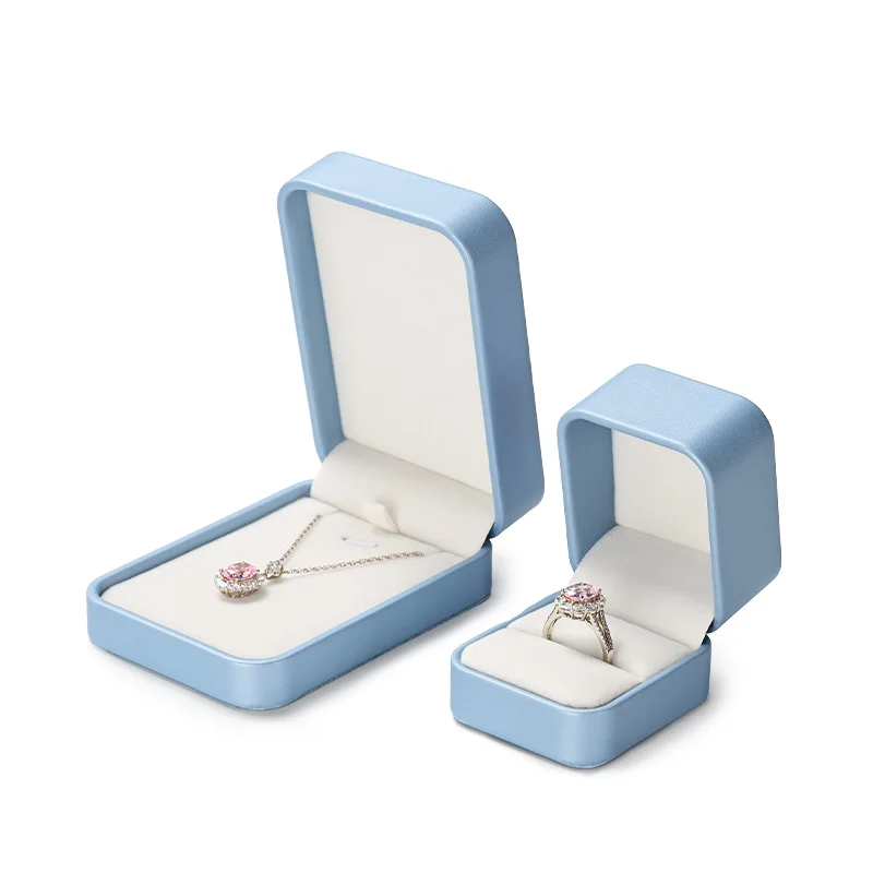 Oirlv Jewelry Box Jewelry Organizer Ring Earrings Necklace Pendant Bracelet Storage Box Packaging Box Gift Case for Wedding
