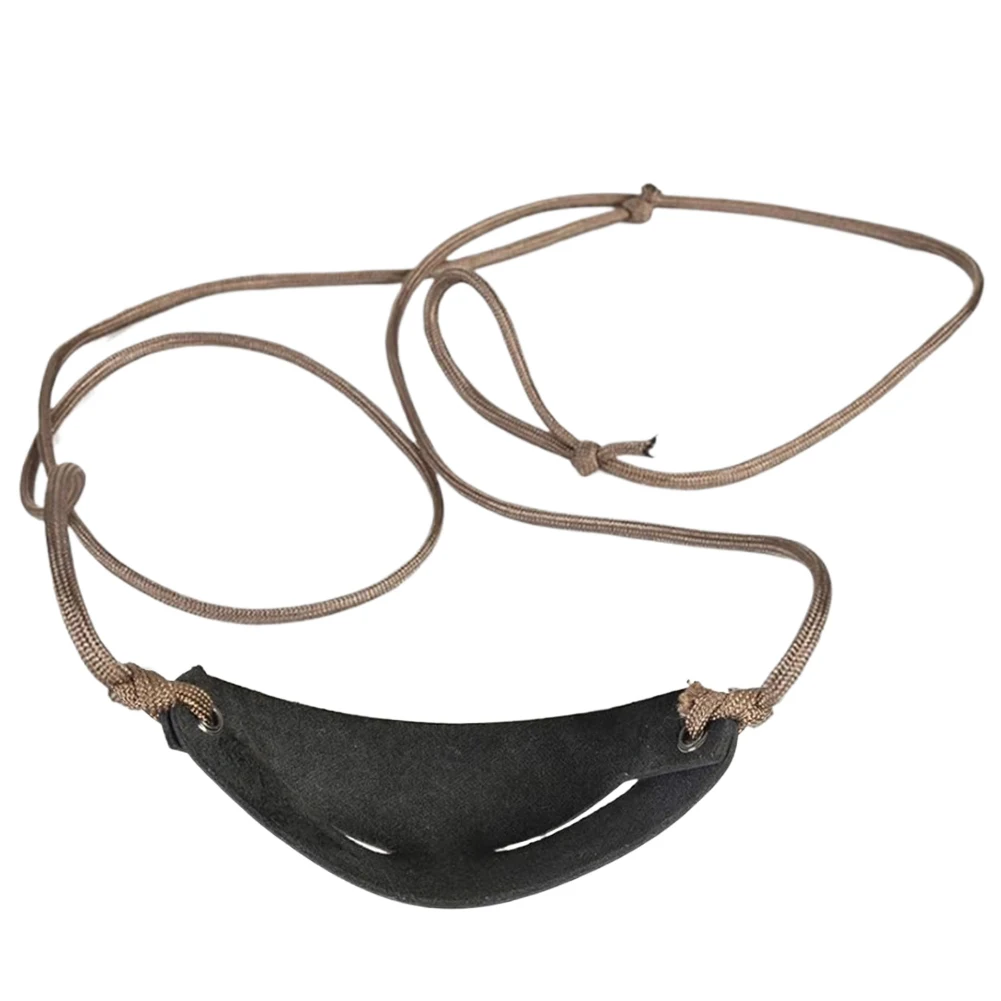 1-5PCS Handmade Style Shepherd Sling Pouch PU Leather Pocket With Rope Outdoor Sports Gear For - Training And Recreation