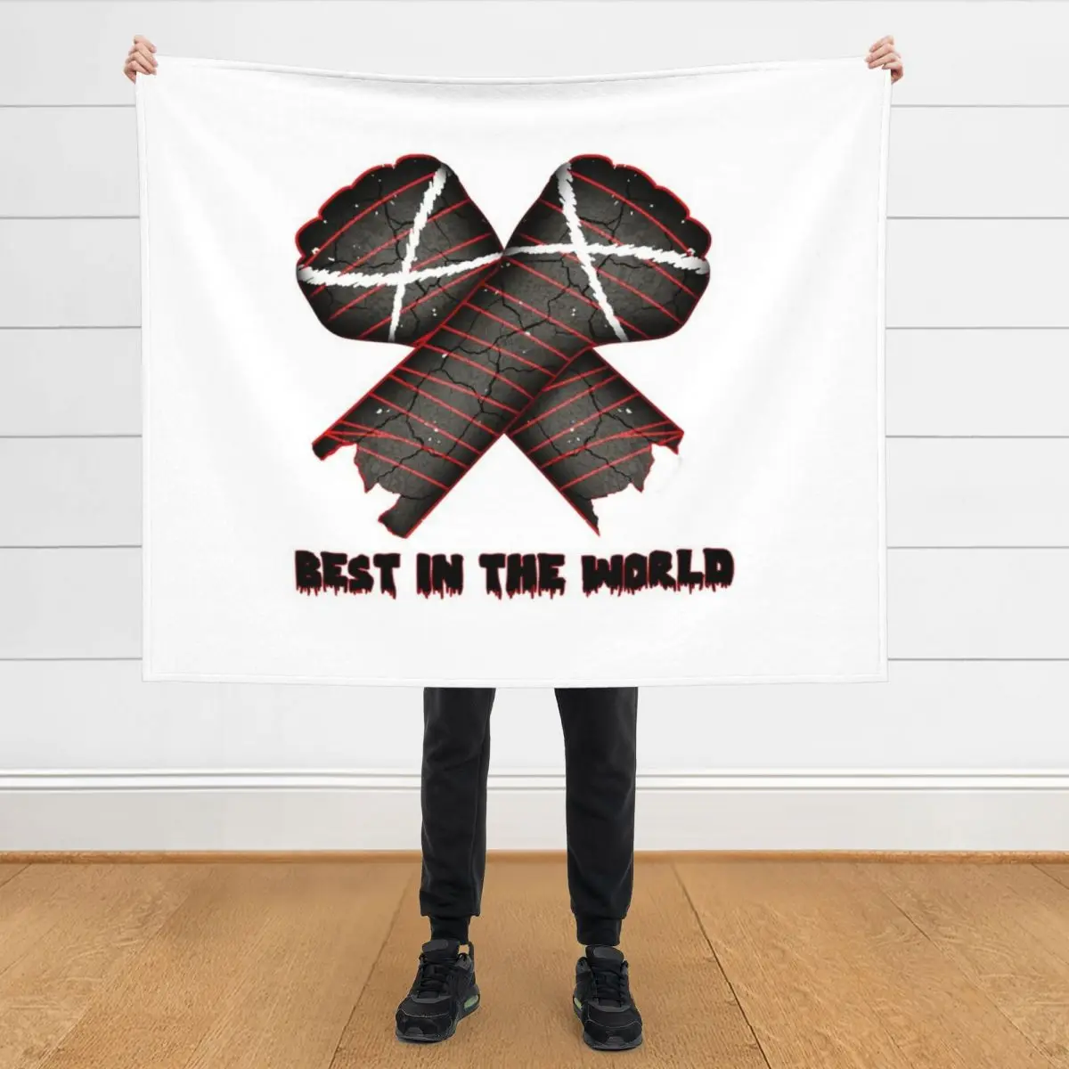 

CM Punk Best In The World Throw Blanket Extra Large Throw Hairy sofa bed Travel Blankets