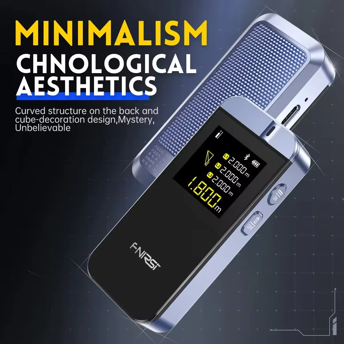 IR40  Rangefinder 40M  Tape Measure Accurate Distance Meter Construction Roulette Connect To APP To Draw