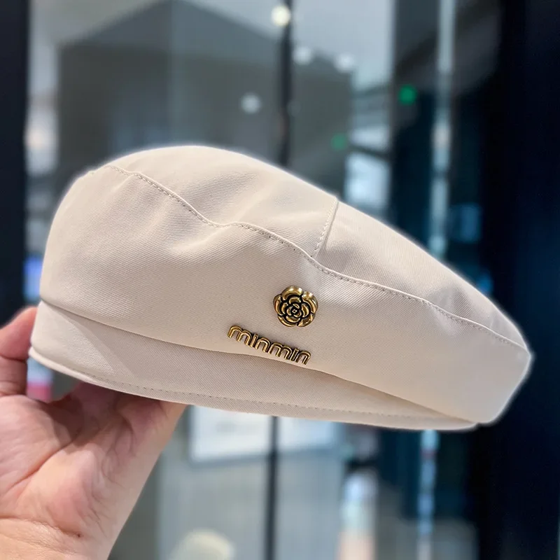 

Vintage Wool Beret Hat French Style Slouchy Knitted Design Soft Warm Winter Beanie for Women Casual Daily Wear