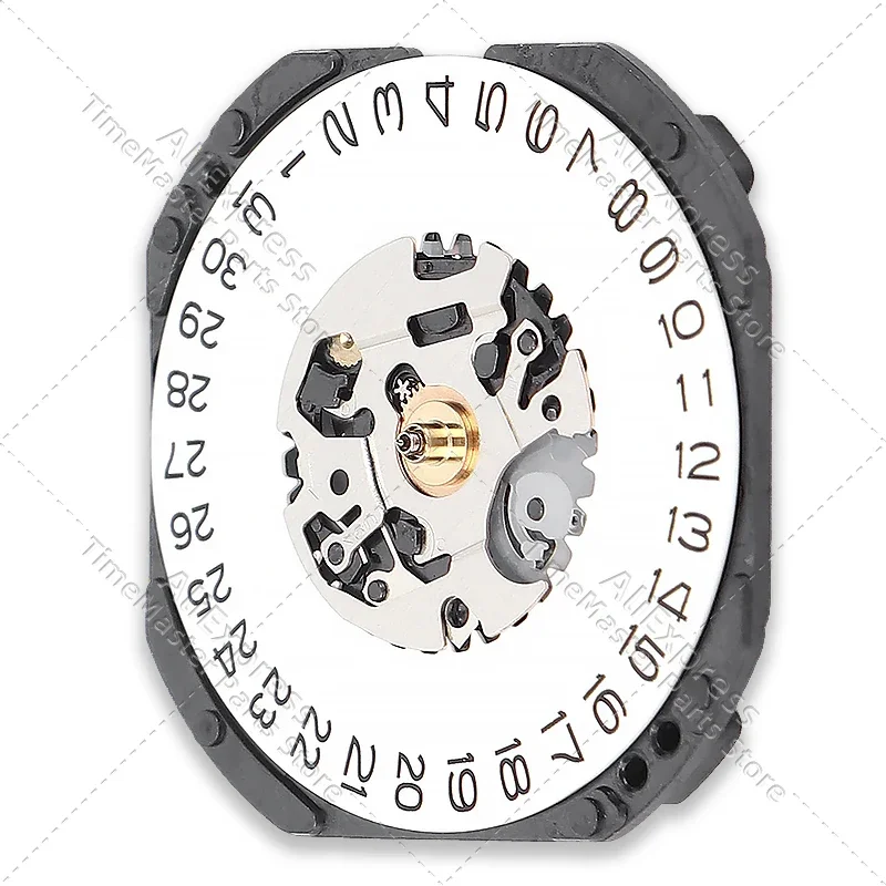 Epson vx32 movimento de quartzo 3 mãos único calendário data exibição durável acessórios relógio peças reparo substituição