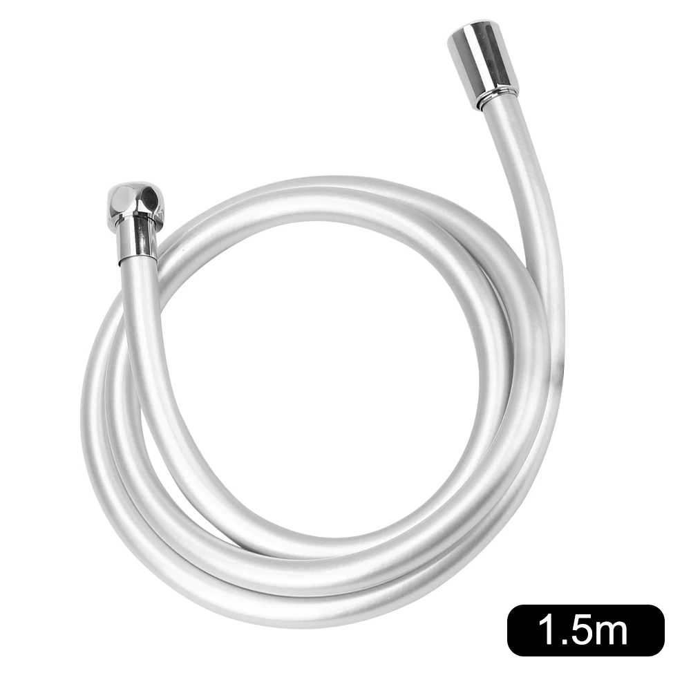 Bathroom Accessories High Pressure 1.2/1.5/2m Flexible Anti Winding PVC Handheld Shower Hose GI/2 Universal Interface