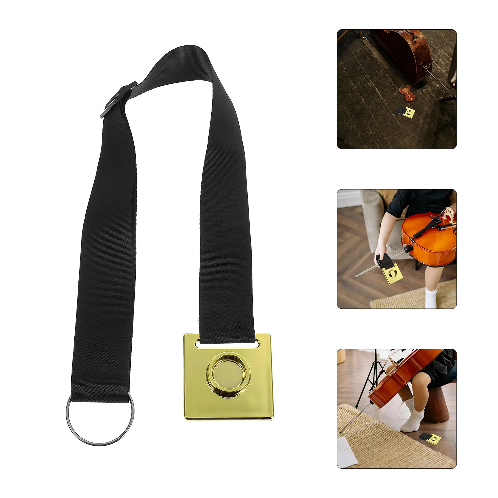 

Adjustable Cello Endpin Holder Non Slip Pad Anti S Stopper For Cello Bass Floor Protector Support Stand Instrument