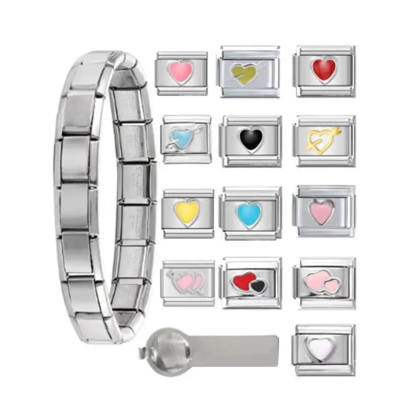 

A52E 1 Set Bracelet Link Tool Bracelet Link Connectors Bracelet Charm Attachment Set