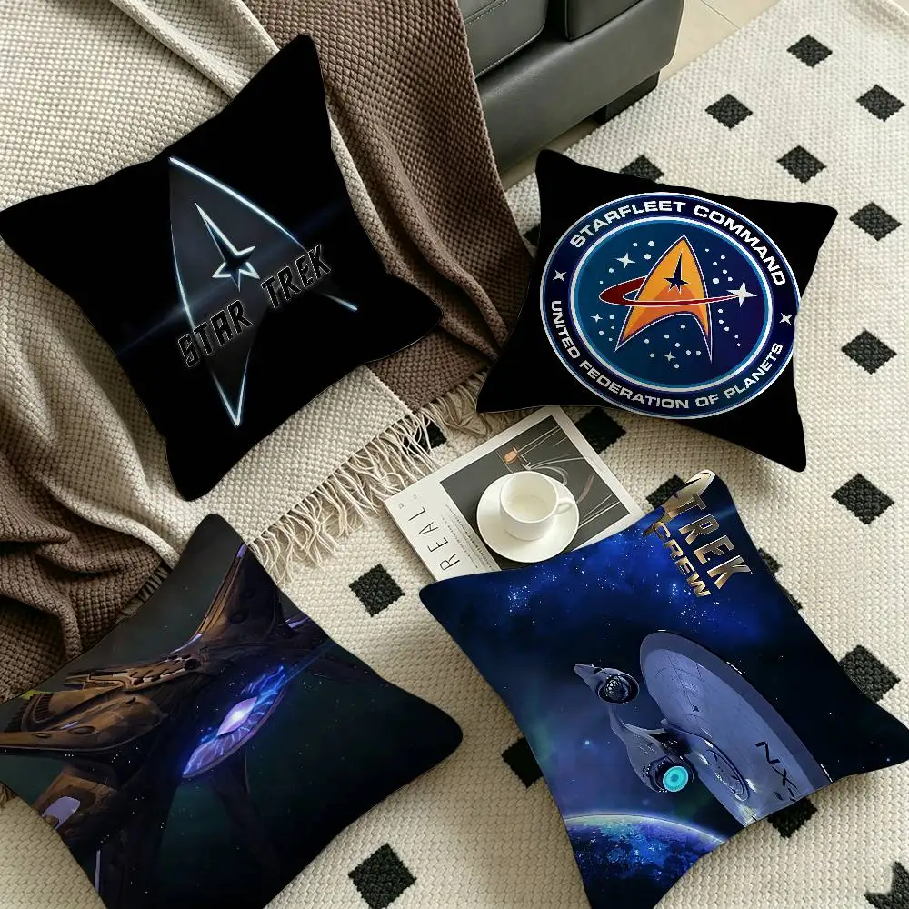 TV S-Star T-Trek Anime Cushion Cover Polyester Sofa Cushions Decorative Throw Pillows Home Decoration Pillowcover