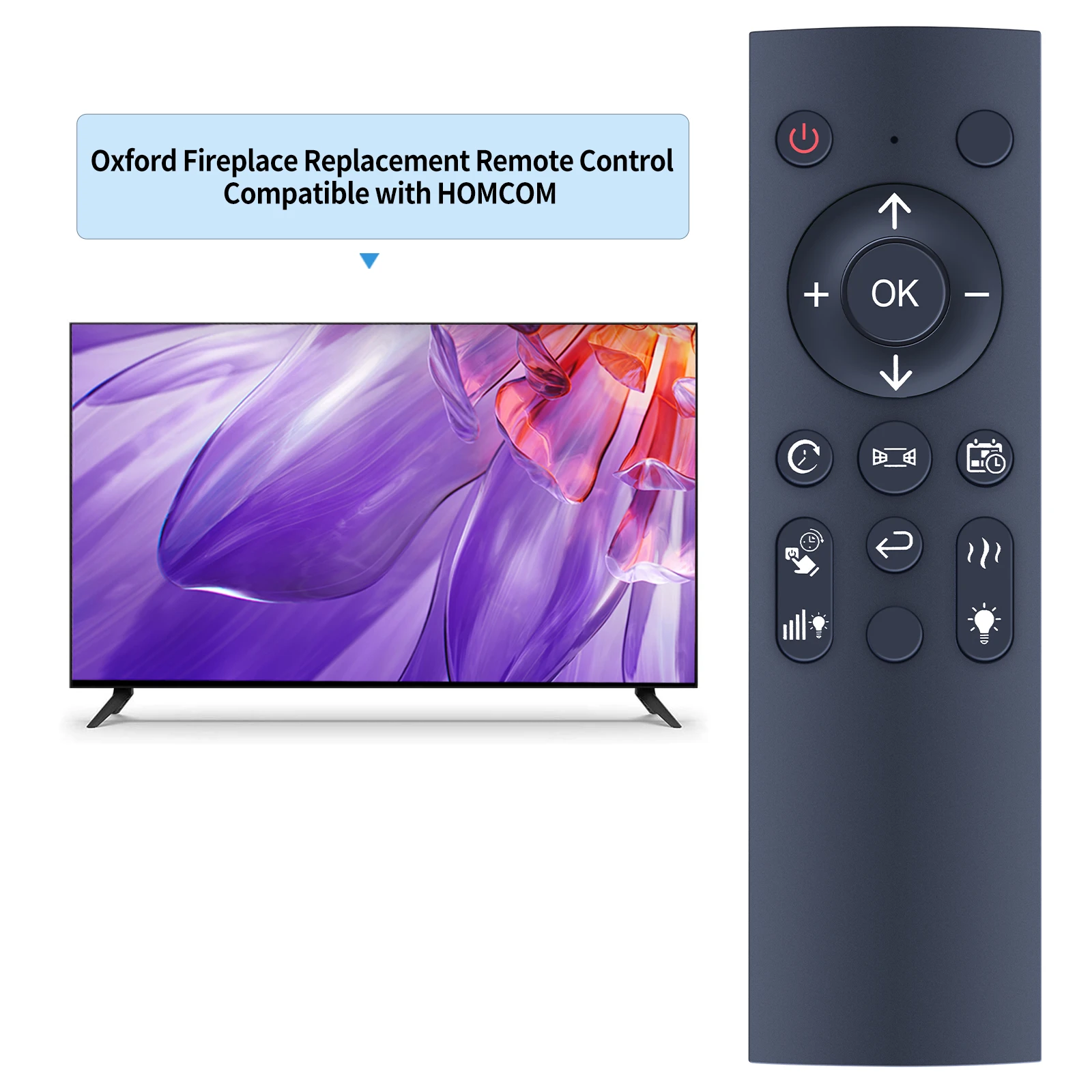 جديد لجهاز التحكم عن بعد لاستبدال الموقد الكهربائي JR Home Paramount Hastings