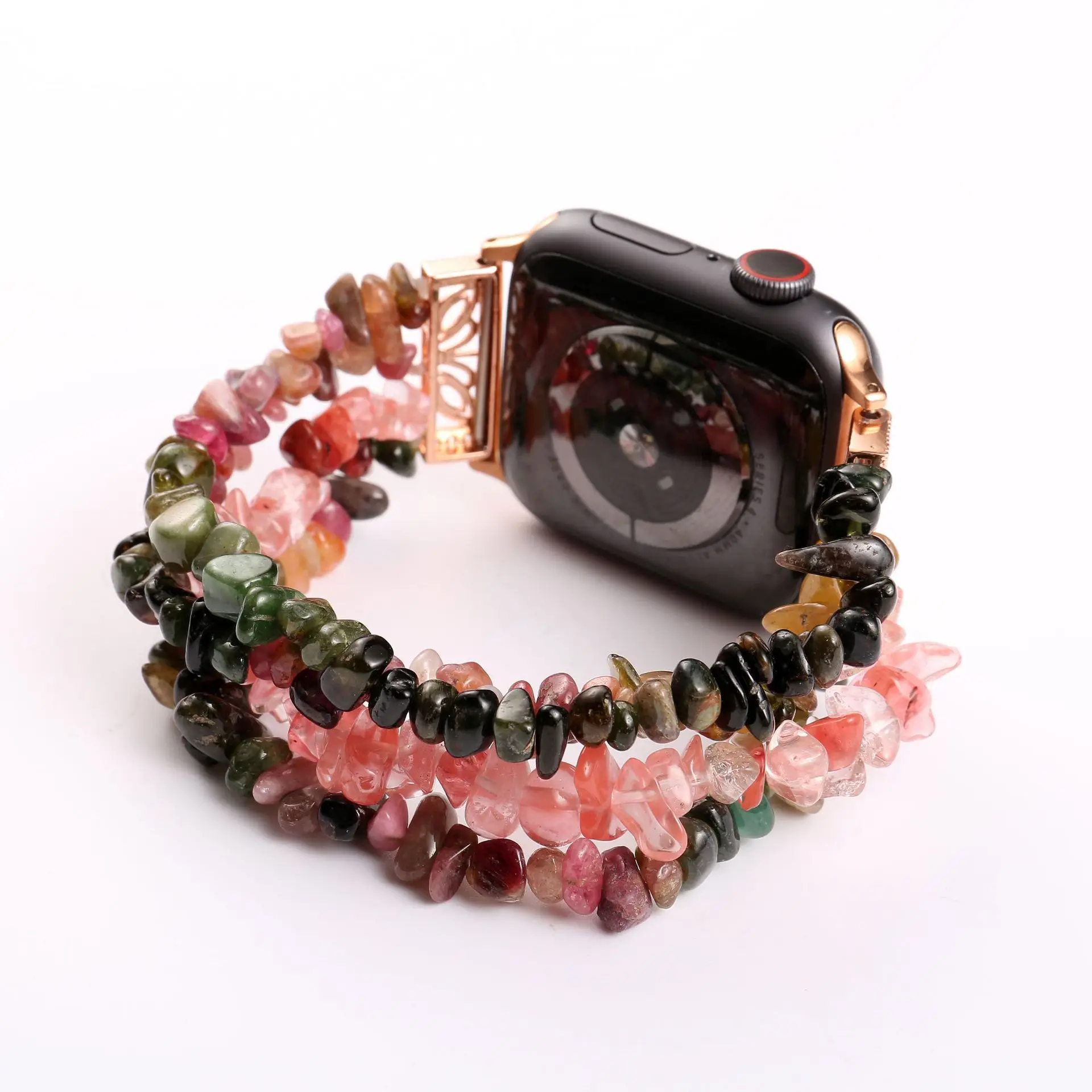 Handmade Jewelry Strap For Apple Watch Ultra 3 2 1 49mm 11 10 46/42mm Colorful Watchband For iWatch 9 8 7 45/41mm 6 5 SE 44/40mm