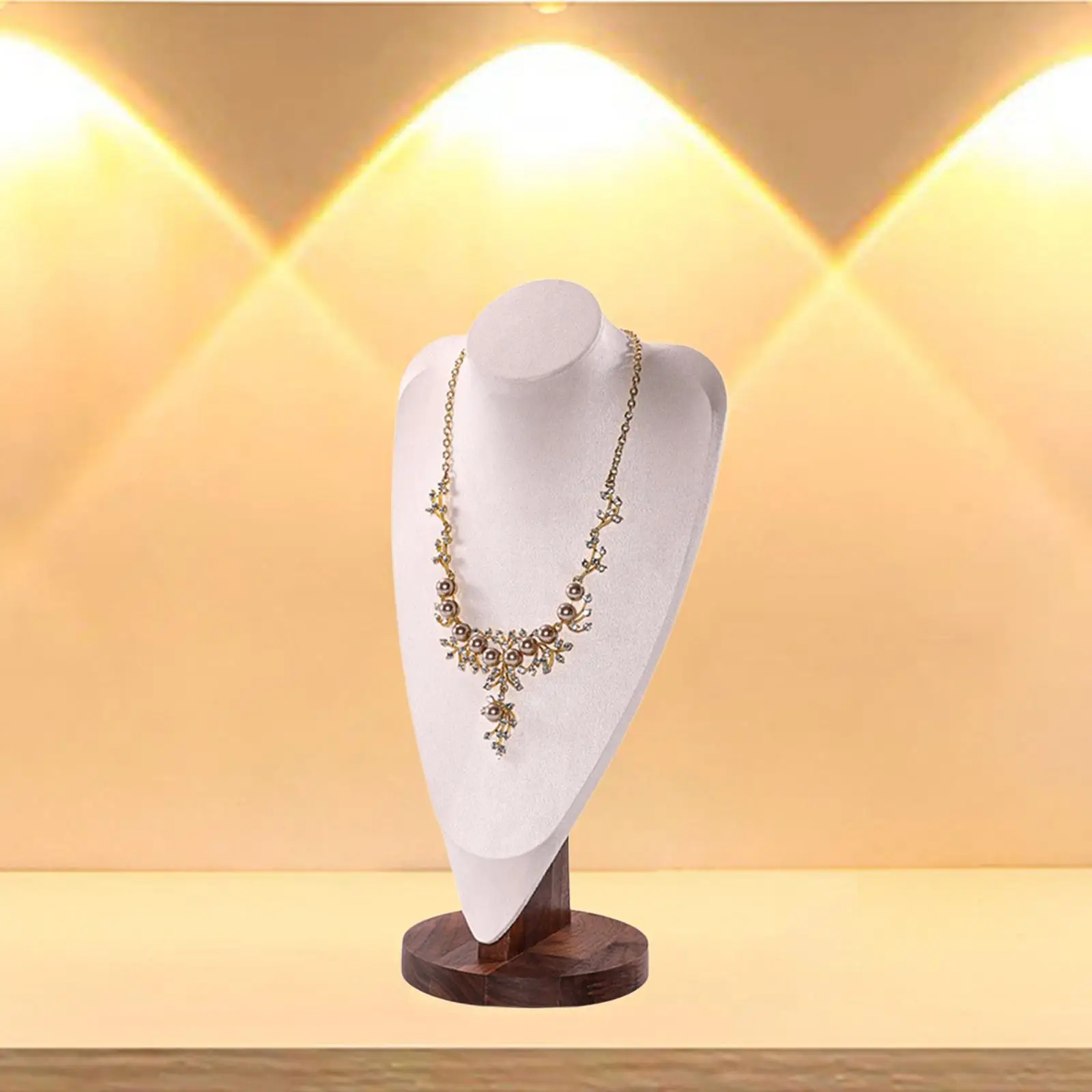 

Necklace Display Chain Bust Stand Holder Retail Stores Shop Pendant Necklace Display Model Jewelry Bust Stand Jewelry Organizer