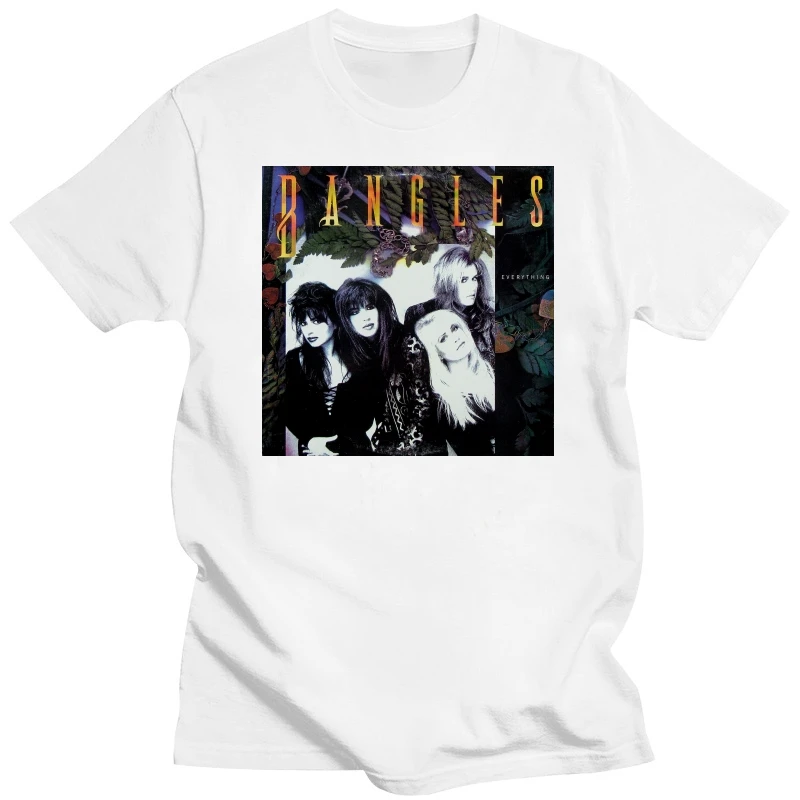 1989 BANGLES EVERYTHING Tour Men Casual T Shirts Man Fashion Cotton Tops Black Size S-3XL