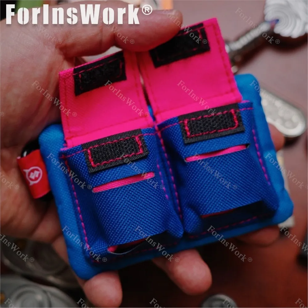 SSSEDC Blue 10.5*4*7cm Original Design EDC Toy Storage Bag