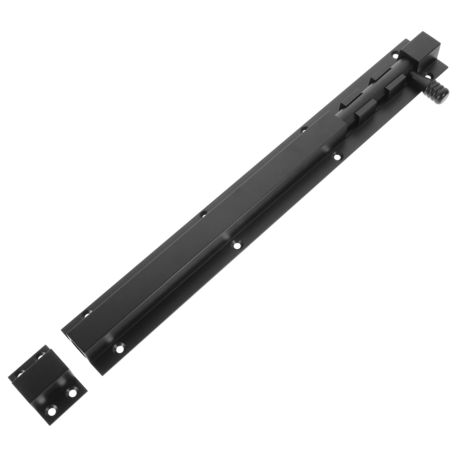 

Aluminum Alloy Anti-Theft Barrel Sliding Latch Durable Thick Material Easy Install Kitchen Toilet Non-Rust Safe Use Slide