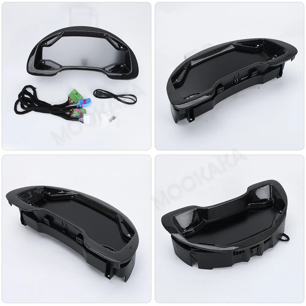 Car dashboard Auto Gauge For Lamborghini Gallardo 2003~2013 LCD Car Instrument Digital Cluster Panel Linux 12.3 Inch Speed Meter