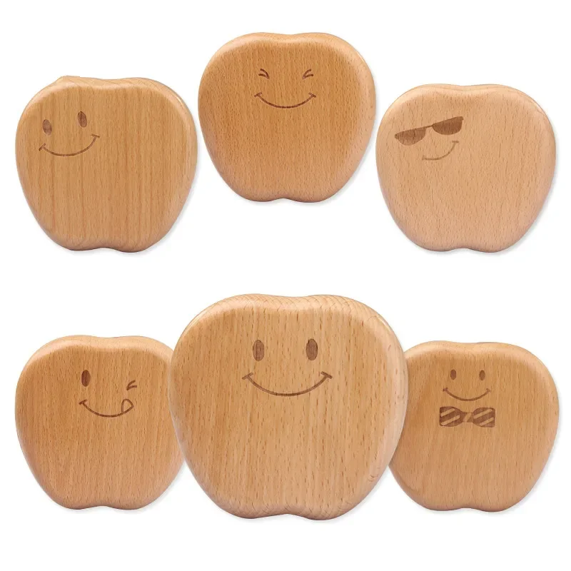 Scatola per denti in legno per bambini salva denti organizer denti da latte per bambini denti per bambini raccogliere i denti fata in legno ragazza ragazzo scatola per denti 3-6 anni